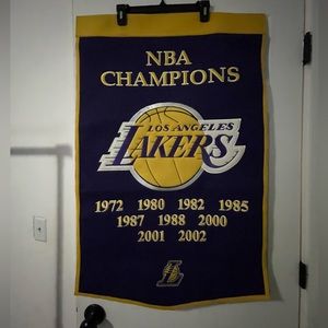 LA LAKERS WINNING STREAK SPORTS LLC BANNER